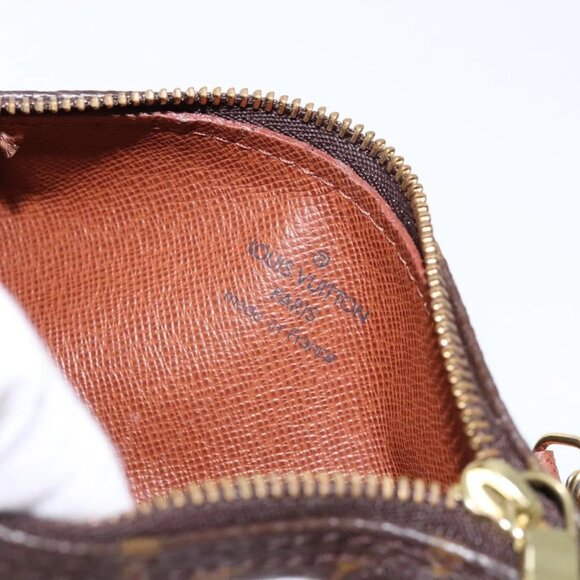 LOUIS VUITTON Monogram Papillon Pouch LV Auth 138782 - Picture 10 of 16
